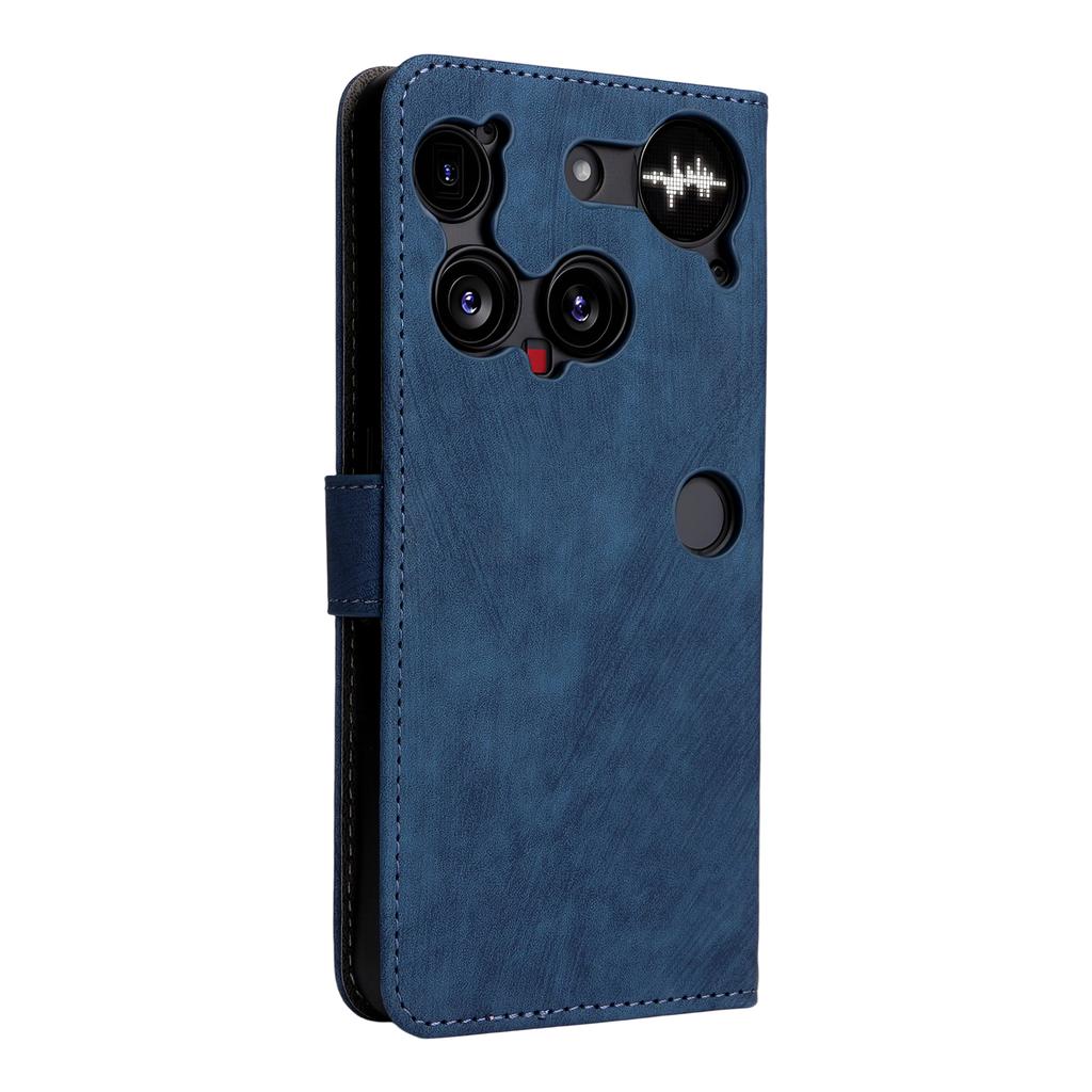 For Nothing Phone (3) 5G Case Wallet RFID Blocking PU Leather Phone Cover Stand with Strap