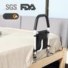 136kg Adjustable Carevas Height Hand Bed Rail for Elderly Senior with Stainless Steel Bed Assist Bar Handle Safety Hand Rail 350LB CE/FDA/FSC Approve