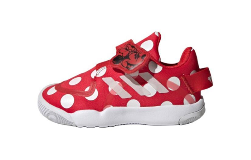 

Детская обувь Disney x Adidas Activeplay Minnie I, дышащая, низкая, для малышей, красно-белая, для младенцев и малышей FZ1118 20