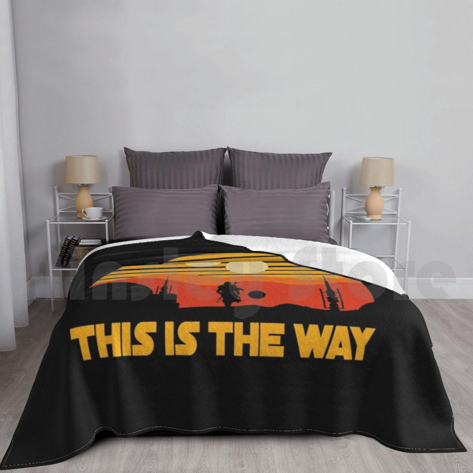 The Tatooine Clone War Blanket For Sofa Bed Travel The The Ugly Skywalker I Have Spoken Bounty Clone Size: 75*100cm, Weight: 230 GSM