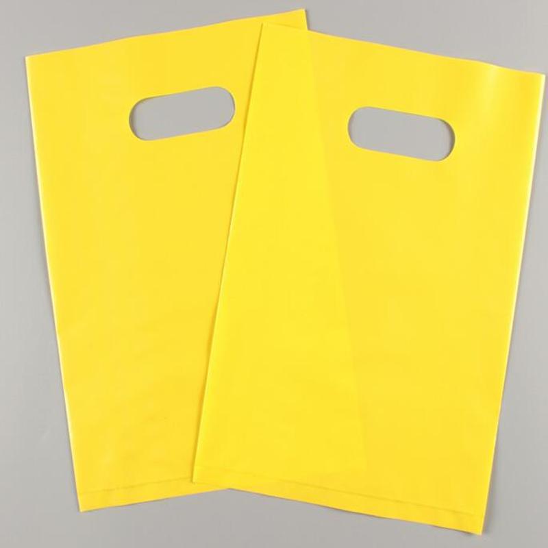 25/50 Stück/Los, Bunte Mehrgrößen-Plastiktüten mit Henkeln, ein Muss für Partys, Shopping und Geschenkverpackung!