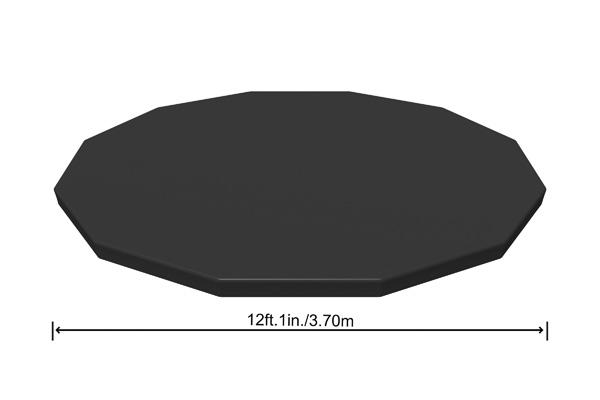 Pokrywa basenowa z ramą - Rozmiar 366 cm #58037
