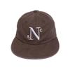 Net Social Club N LOGO FLAT VISOR CAP (BROWN)