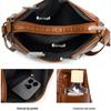 Versatile Leather Crossbody Shoulder Bag for Women - Large Capacity, Ideal for Commuting and Outings