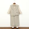 Completo Formale a Righe per Ragazzi Camicia Gilet Pantaloni Outfit da Gentiluomo per Bambini Matrimonio Festa di Compleanno Sfilata Diploma Abito Completo