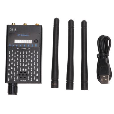 Détecteur RF Bug WiFi caméra dispositif d'écoute GPS Scanner de Signal sans fil G618