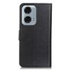 For Motorola Moto E14 4G/G04 4G/G04s 4G/G24 4G Case Litchi Texture Stand Phone Protective Cover