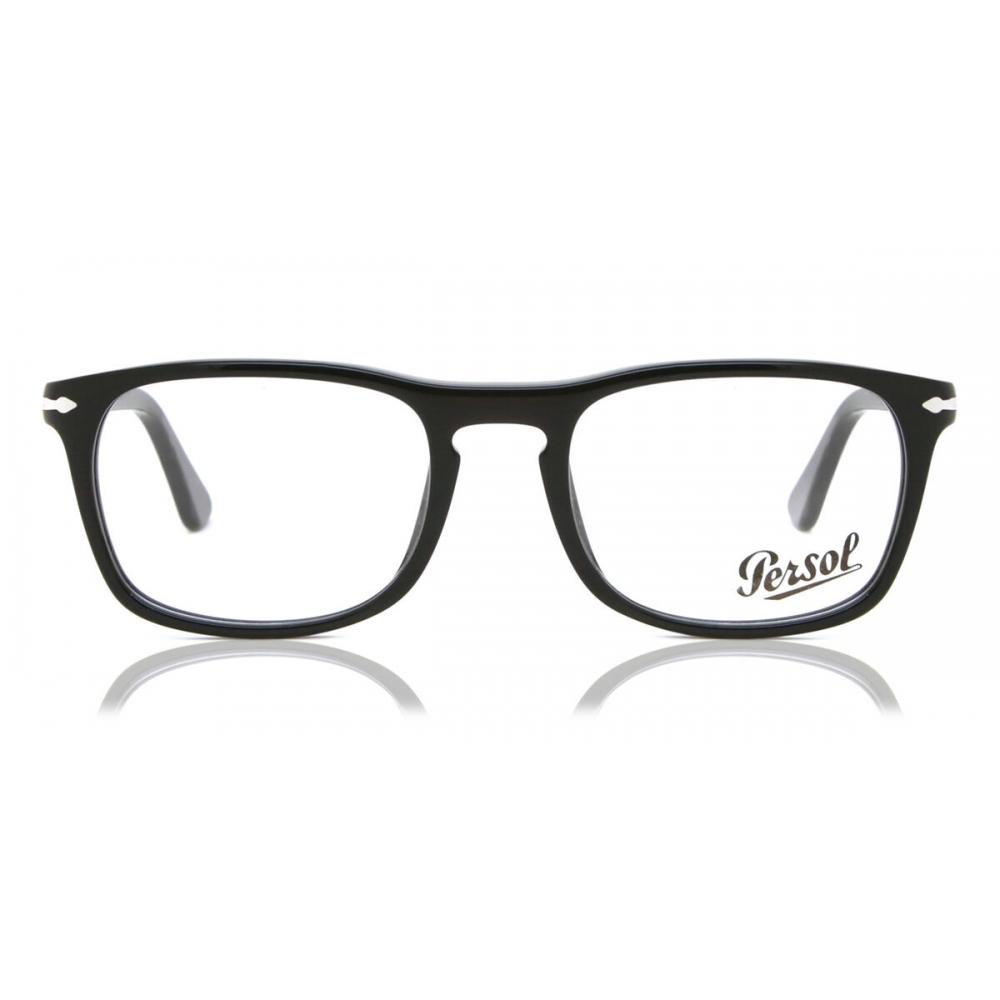 

Persol Po3344v 95 Unisex Eyeglasses Black/52-19-145