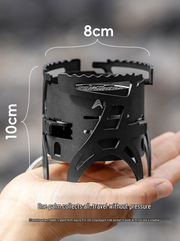 Beishanlang Foldable Portable Double-Head Gas Camping Stove
