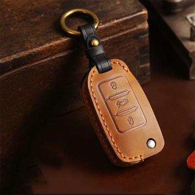 Car Key Case Cover Key Bag For Volkswagen VW Golf 3 4 5 6 Mk4 Mk6 Passat B5 B6 B7 B8 Cc Polo Tiguan Mk2 Touran Jetta 6 Bora Mk6