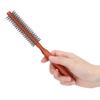 Round Styling Hair Brush Curling Roller Hairbrush Small Wood Brush Unisex for Blow Drying Home Use