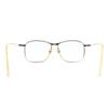 Pristine GENTLE MONSTER sunglasses MORA-031 Square Frame: Gold Cream mens Used