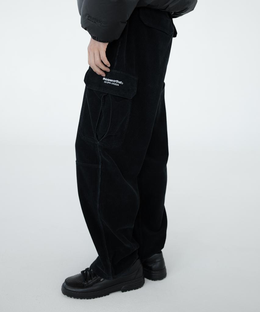 This Is Never That Corduroy Cargo Pant Black