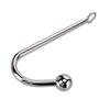 Stainless Steel Anal Hook Fetish Bondage Hook Sex Toys Solid Single Ball Rope Hook Unisex Adults Sex Games Bondage Fetish Toy for Couple Lovers