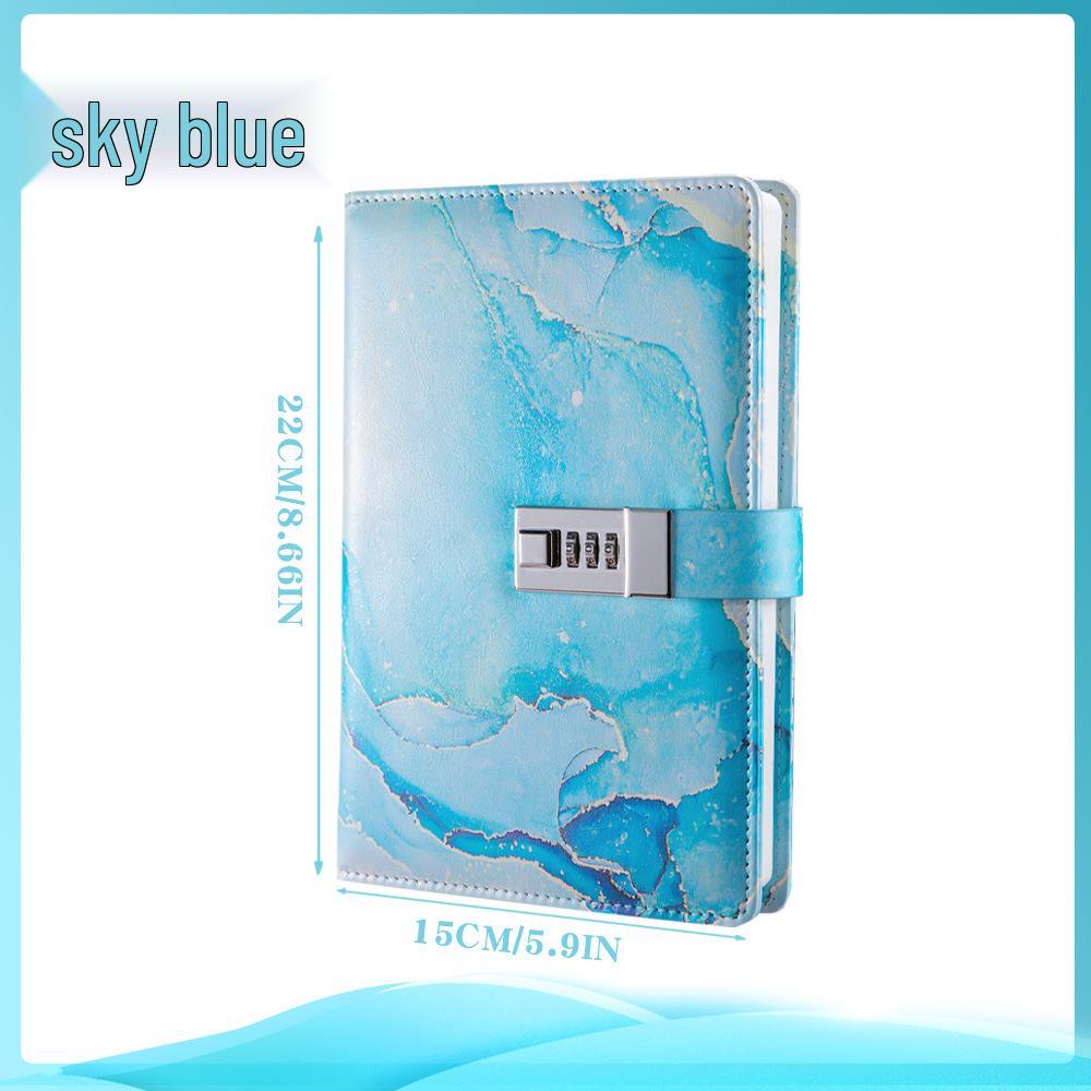 Записная книжка-дневник из искусственной кожи формата А5 с защитой паролем