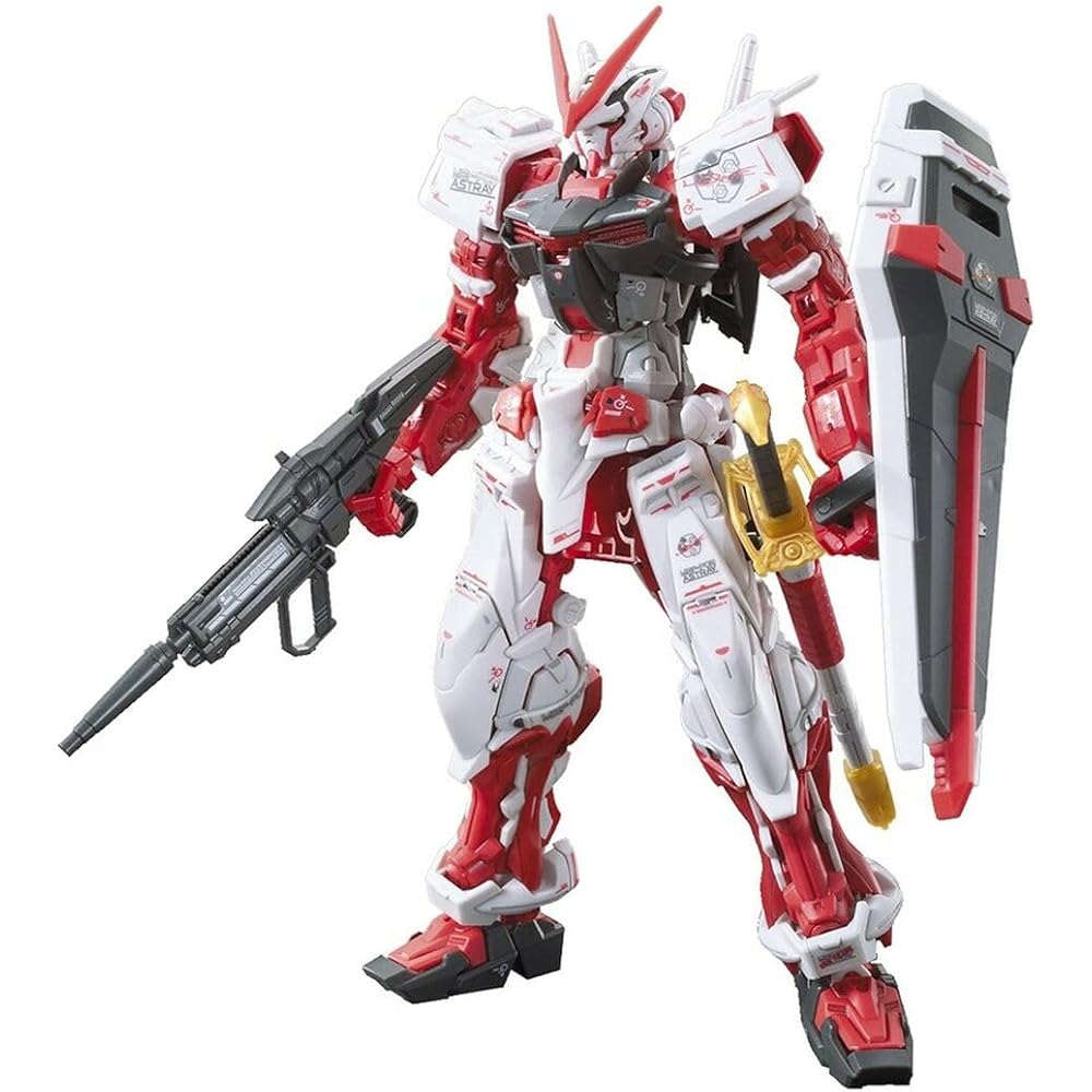 Bandai Spirits RG Gundam Seed Astray MBF-P02 Red Frame 1/144 Scale Model Kit Pre-painted Assembly Required