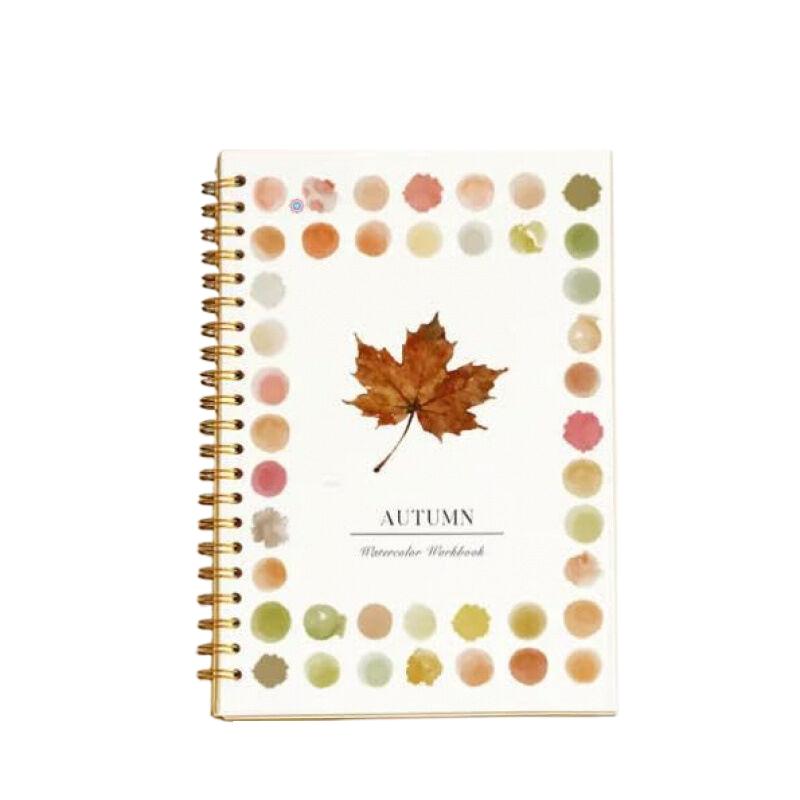 Aquarell Arbeidsbøker Fargeleggingsbok Nybegynnervennlig Malesett Enkle Naturscener Malesett Kunsthåndverk