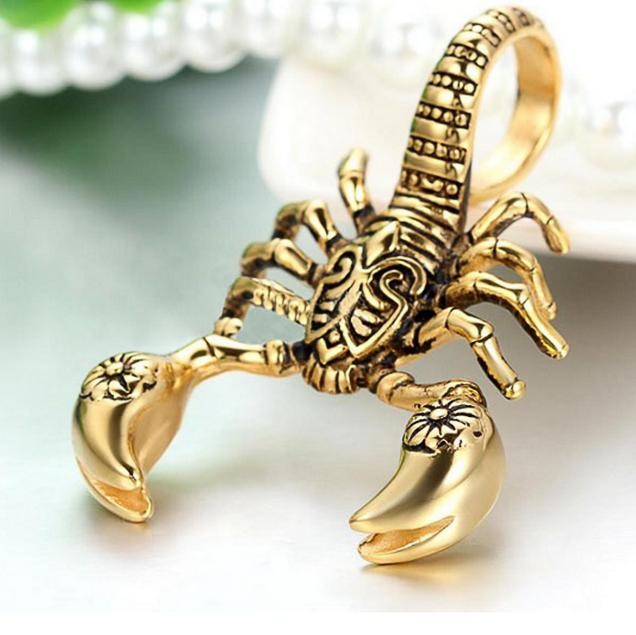 Scorpion King Collarbone Necklace Men's Jewelry Accessorie