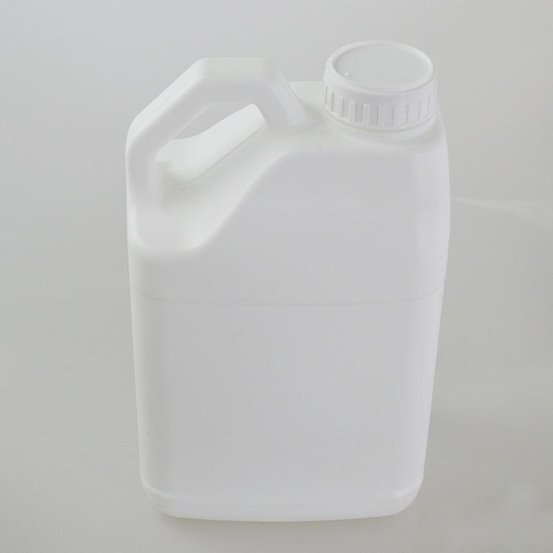 6L Flache Quadratische Kunststoffflasche mit Griff für Waschmittel, Chemikalien und Desinfektionsmittel