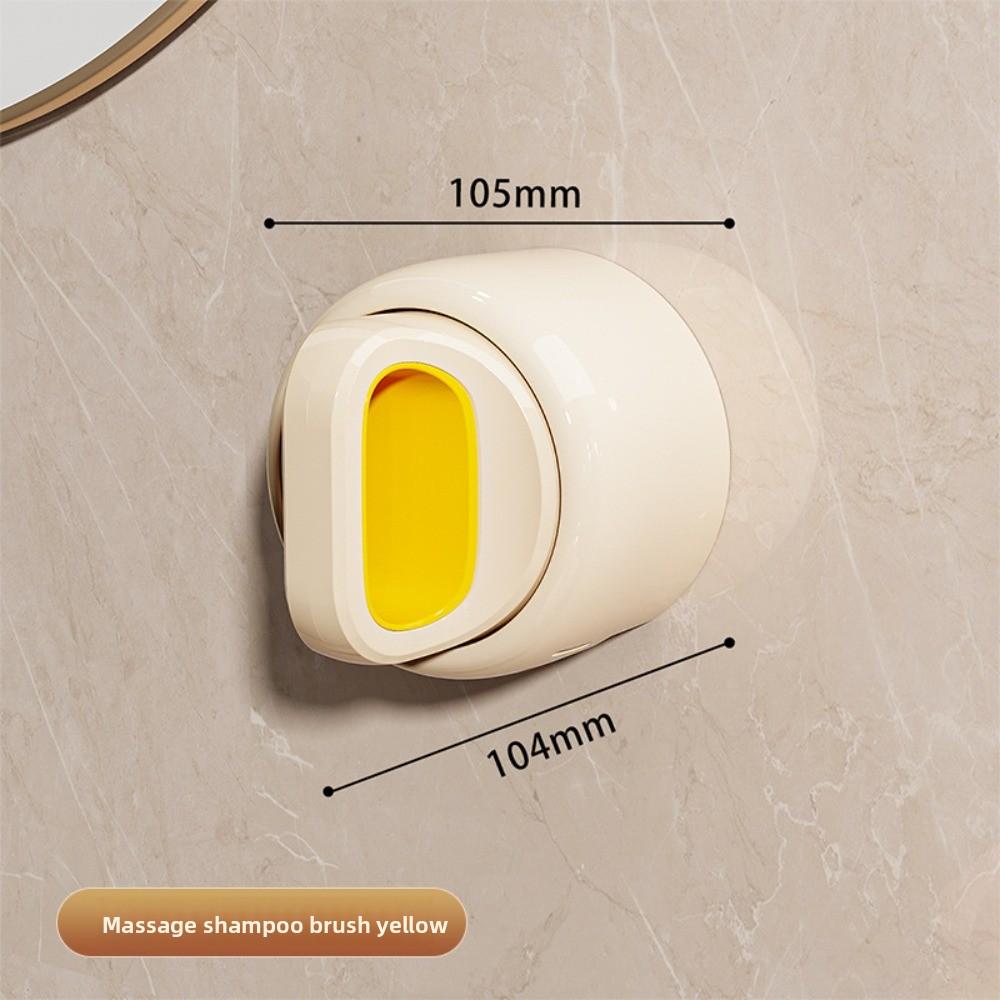 Hair Care Tool Hair Washing Comb Wall Mounted Scalp Massage Brush  Bath SPA