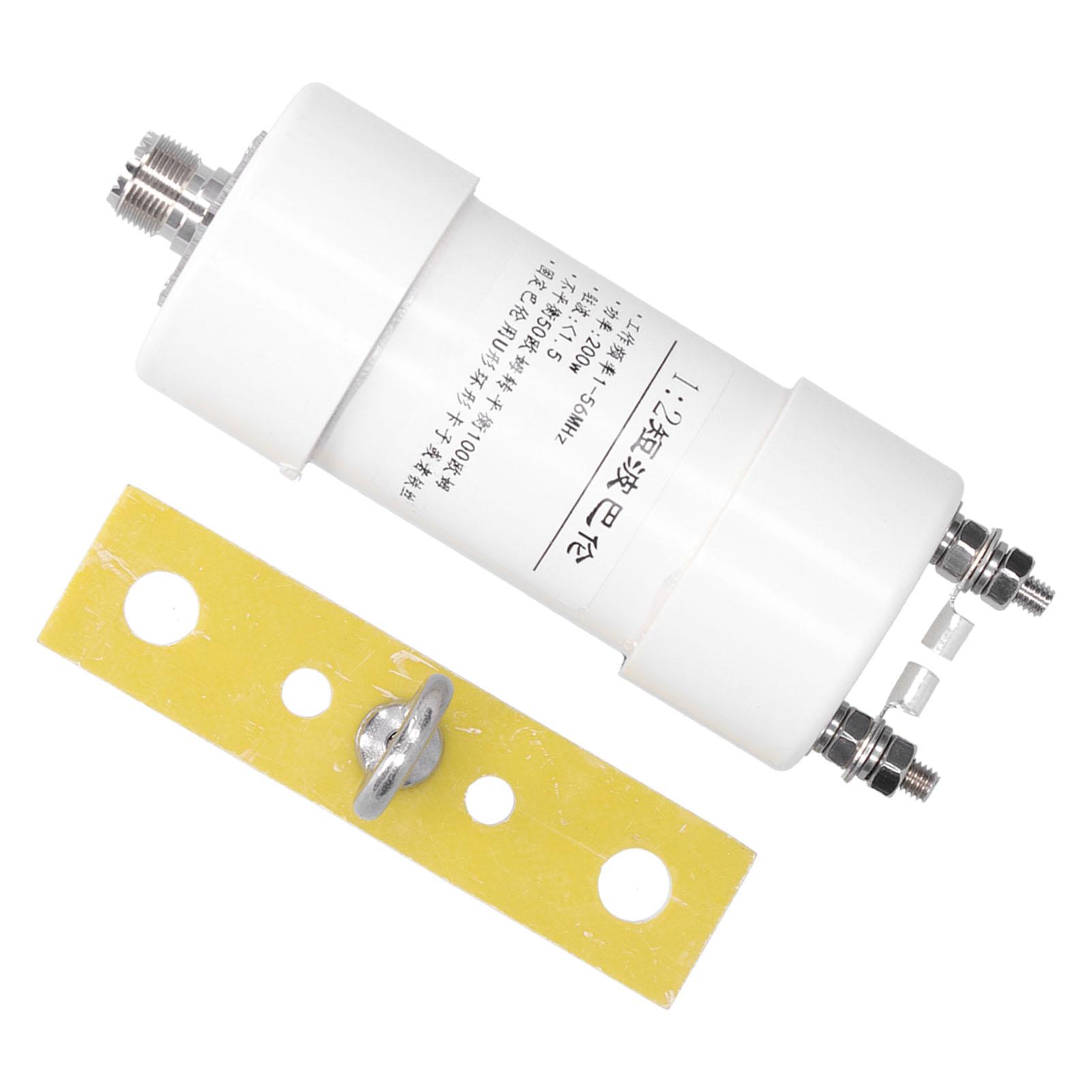 

1:2 Балун Подходит 1‑56МГц для Коротковолновой Антенны Winton 200Вт 50 Ом ‑100 Ом Электроника Замена