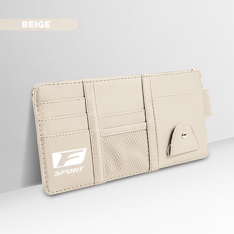 

Car Sun Visor Storage Card Bag Glasses Clip Phone Holder For Lexus F SPORT ES RX NX LS UX LM LX GX LC RZ IS CT GS RC HS SC LBX