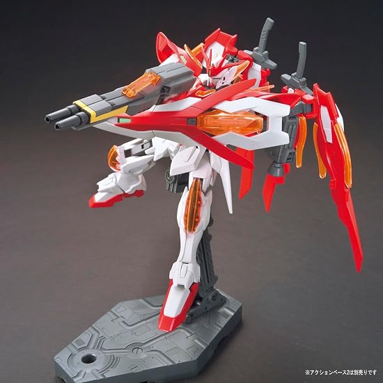 BANDAI SPIRITS HGBF Gundam Build Fighters Try Wing Gundam Zero Honoo 1/144 Scale Color-Coded Plastic