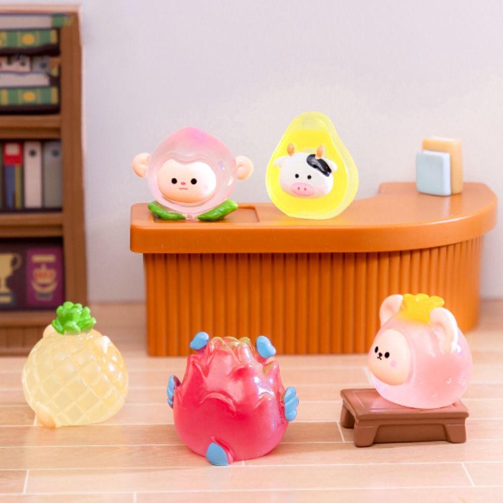 Diy Car Dashboard Ornaments Twelve Chinese Zodiac Car Interiors Decoration Desk Ornament Figures