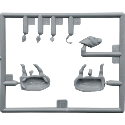 Miniart 1/35 Scale German Resting Tank Crew Figures (5 Figures & 1 Pig) Plastic Model Kit MA35198
