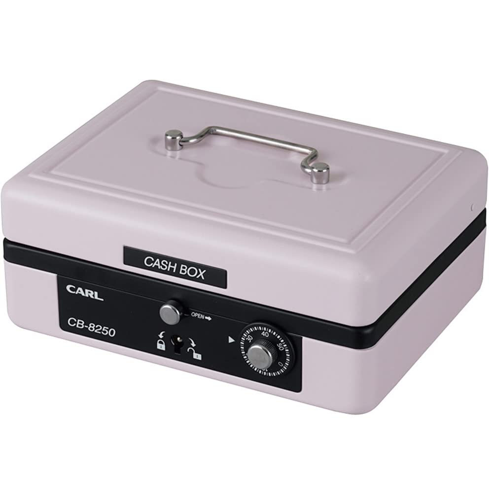 

CARL Soto Cash Register Handheld Safe Cash Box A6 Pink CB-8250-P розовый