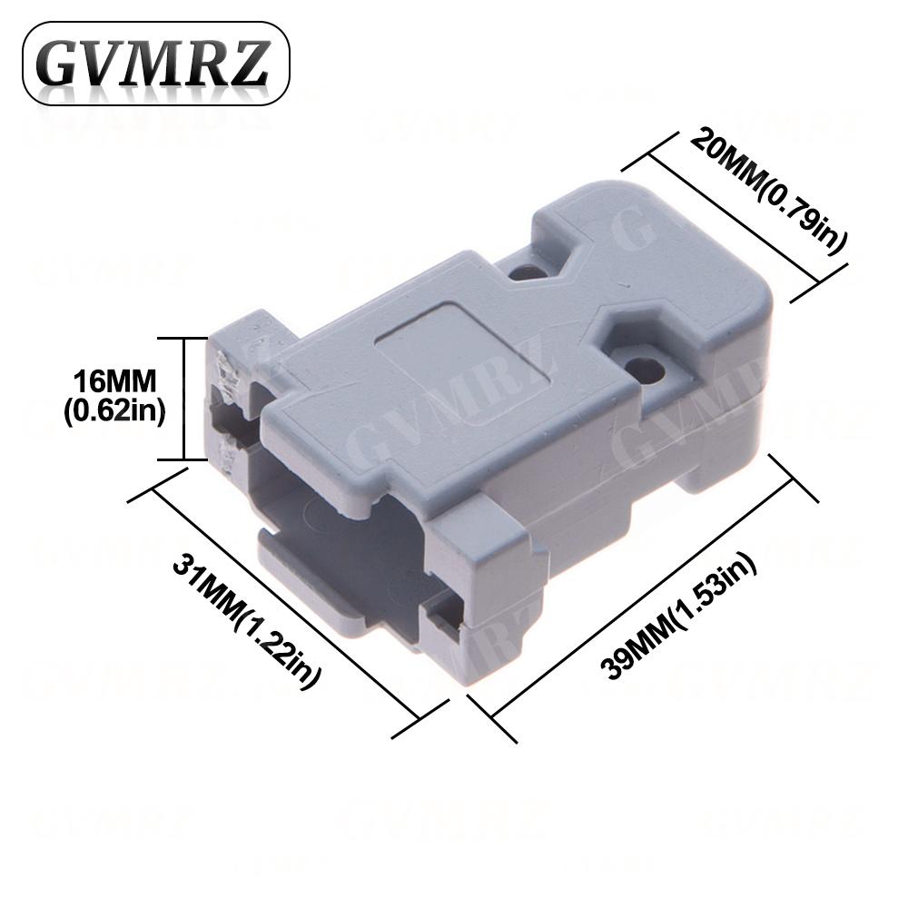 5PCS RS232 DB9 DB15 DB25 DB37 Connector Serial VGA Male Female Solder Type Plug D-SUB Male Plug Socket Connector