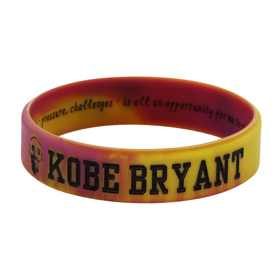 Basketball Glow Wristband: Kobe, James, Curry, Irving, Durant, Inspirational Silicone Bracelet