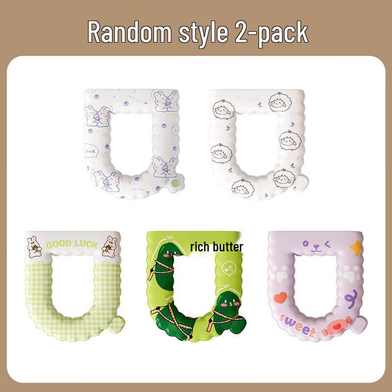 LIEI Waterproof Adhesive Toilet Seat Cushion