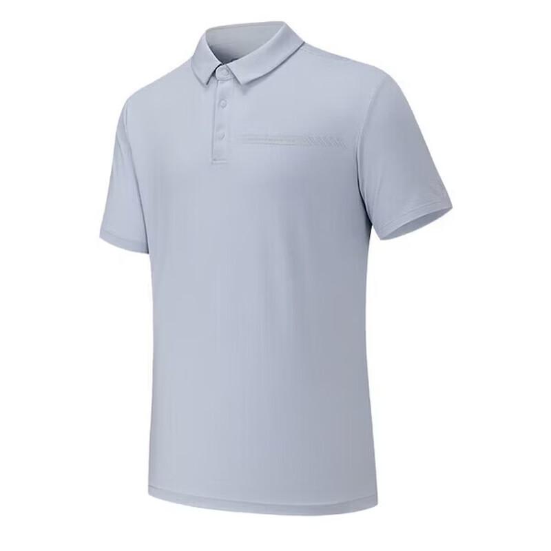 ANTA Men s Ice Silk Performance Polo Shirt S
