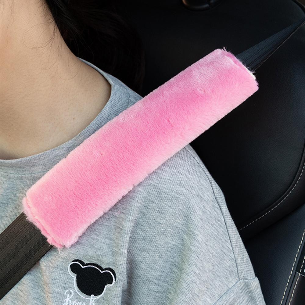 Soft Universal Fit Seatbelt Cover Neck Cushion Protector For Adults Kids