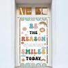 Boho Rainbow Classroom Door Cover Decoration Set Welcome Banner Wall Door Colorful Classroom Decorations for Kindergarten Preschool Elementary Middle