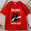 Men's T-shirts Funny Become Ungovernable Funny Graphic Cat Biting Hand T-shirt Vintage Graphic Tee Silly Cats Tshirt