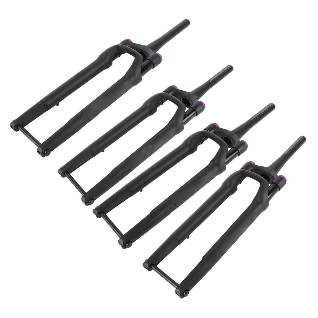 Bike Front Suspension Fork Aluminum Alloy 12x100MM Through Axle Manual Lockout Shock Absorber Air Su