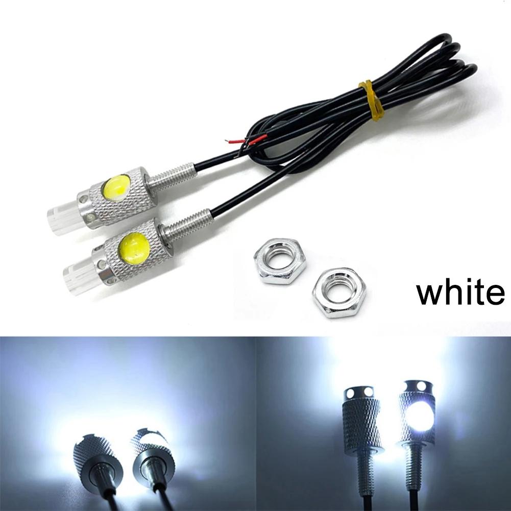 Two Eagle Eye LED Reverse Driving Flashing Lights, Signal Lights, Motorcycle License Plate Decorative Lights, Fog Lights, Headli