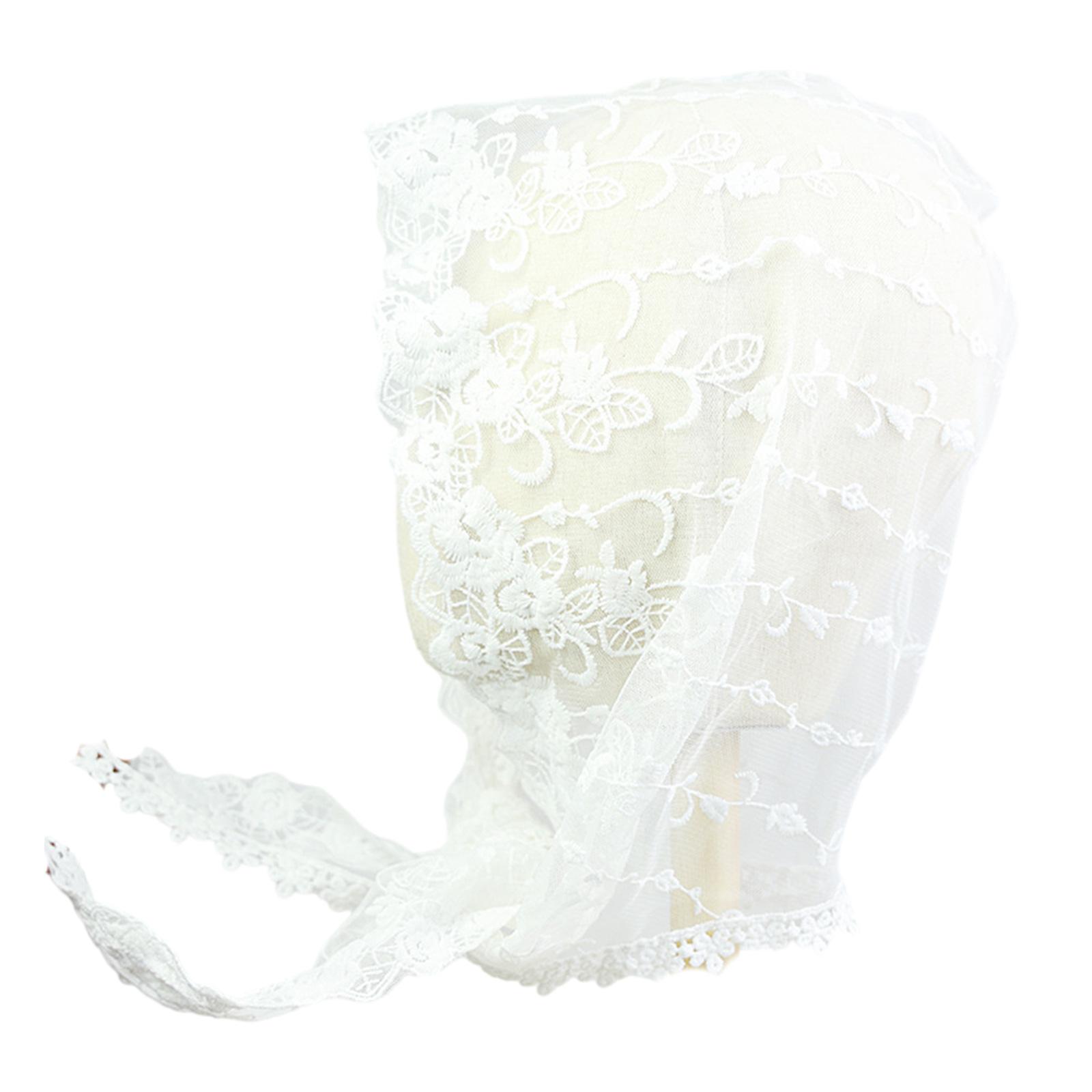

Винтажное кружево, цветочные банданы-вуаль, латинская месса, головной платок, головной убор, элегантная свадебная вуаль, церковная вуаль, дорожная повязка на голову F