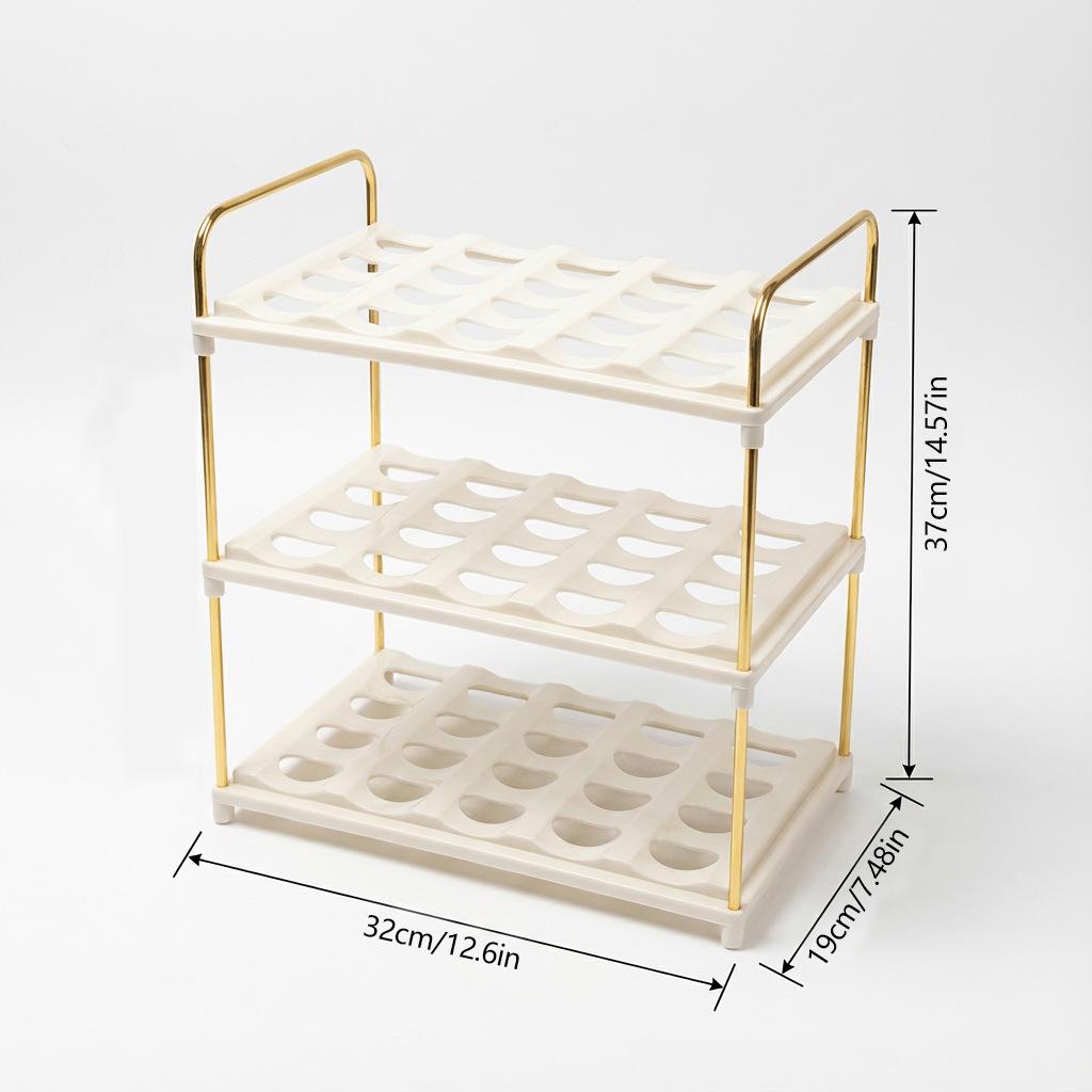 Stackable Kitchen & Refrigerator Water Bottle and Wine Storage Rack