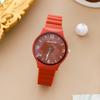 Candy Color Silicone Tape Women'S Watch Small Fresh And Fashionable Student Quartz Watch Women