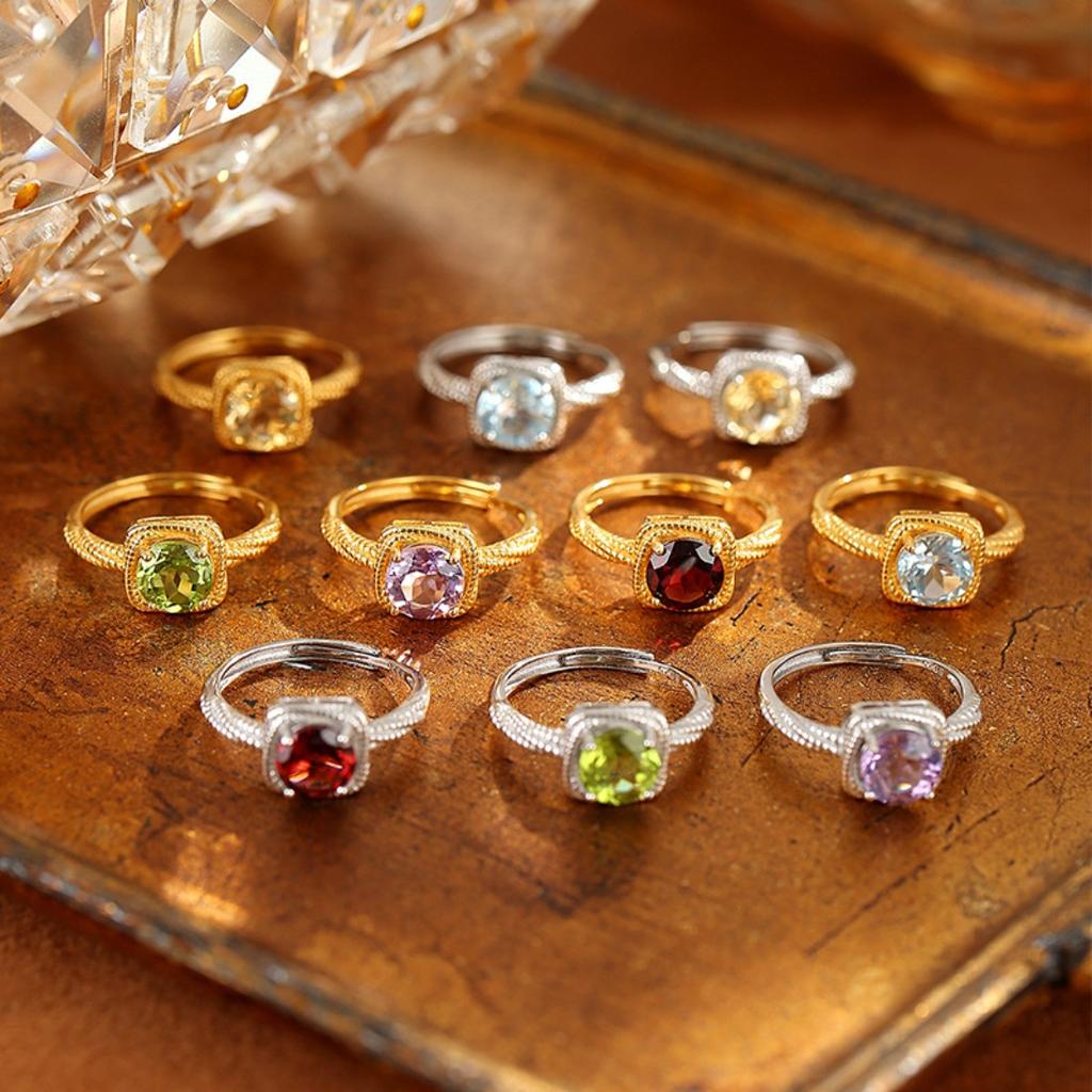 S925 Sterling Silver Ring Women Simple Stylish Daily Wear Finger Ring