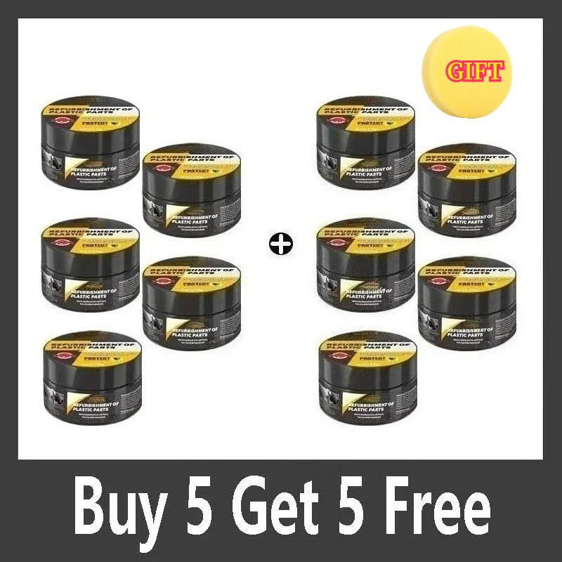 Car Plastic Scratch Repair Paste & Polishing Compound, Interior Exterior Universal Use, Ideal for Auto Tire Care