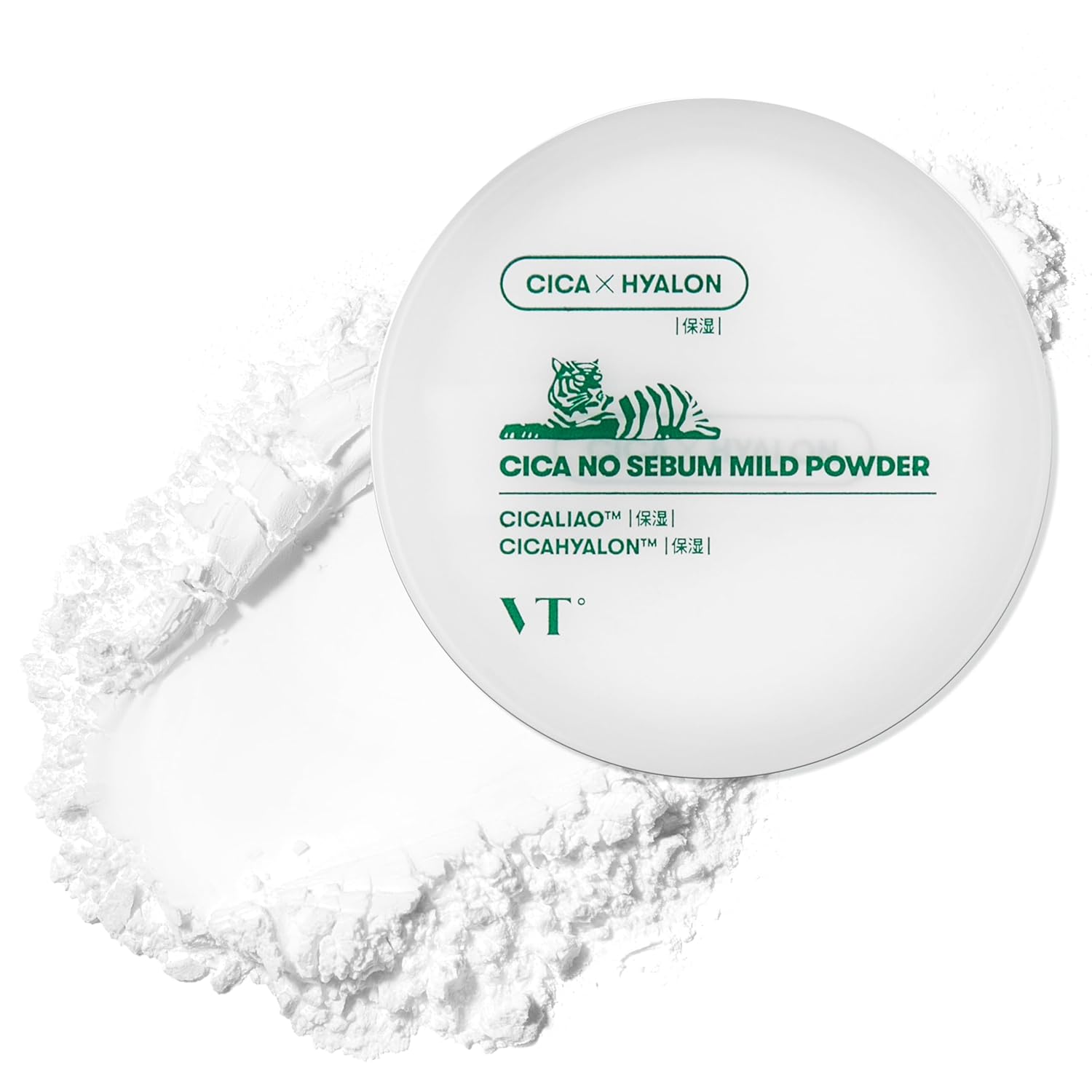 VTCOSMETICS CICA No Sebum Powder 5g 3 types Face Oil Control Oily Skin 1 piece (Mild Powder)