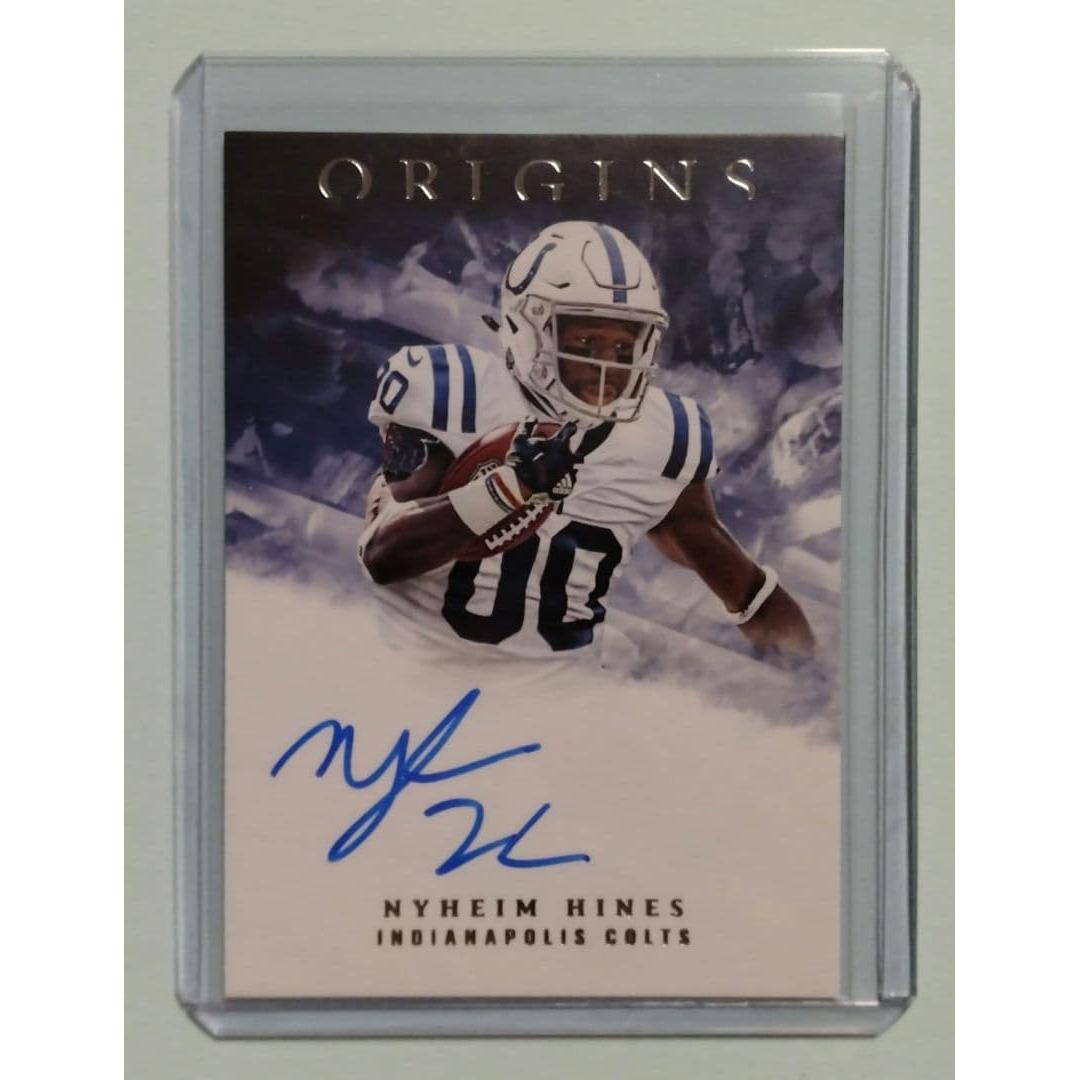 Used NYHEIM HINES Nyheim Hines Autograph Card AUTO NFL