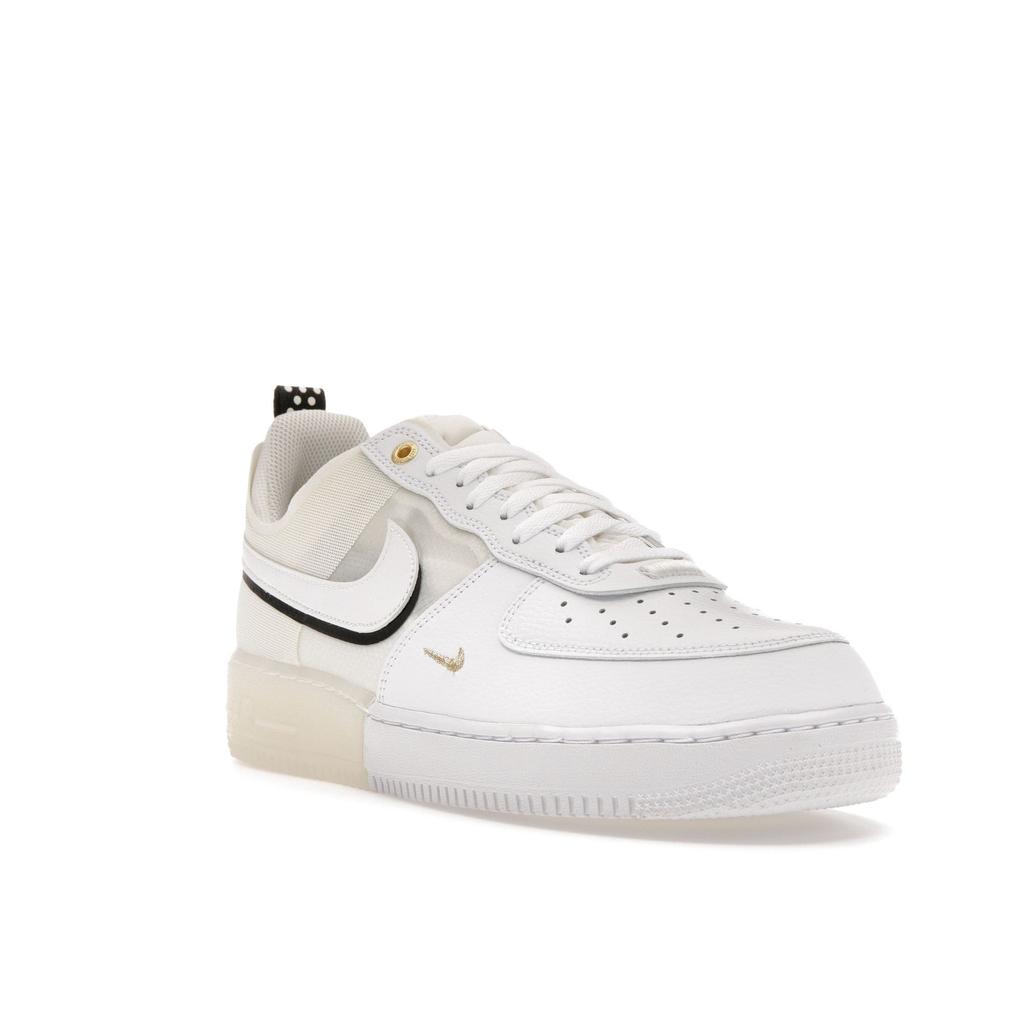 Nike Air Force 1 React 40th Anniversary Men Sneakers White Sail Black DQ7669-100