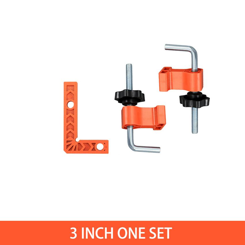 Plastic Right Angle Ruler Holder 90°Auxiliary Positioner Tool Overline L-Shaped Spacer Fixed Angle Gripper Woodworking  Fix Tool