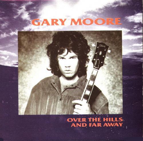 7inch Record GARY MOORE - Over The Hills And Far Away TEN134 10 RECORDS 1986 UK Rock Used