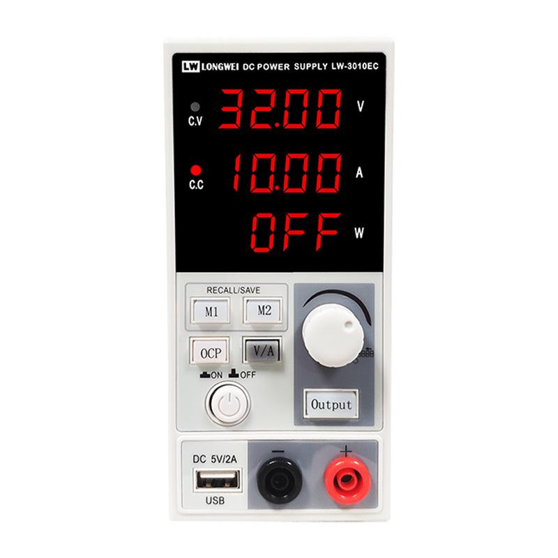 Longwei DC Programmable Power Supply 30V 5A 10A Adjustable for Electroplating and Testing